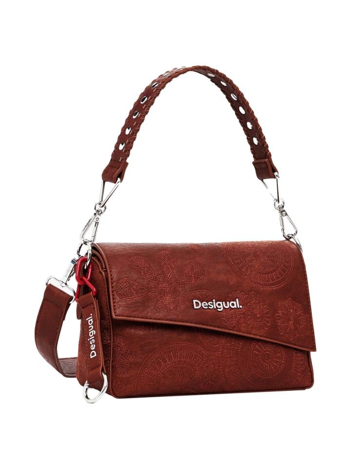 

Наплечная сумка Desigual, кэмел, Бежевый, Наплечная сумка Desigual, кэмел