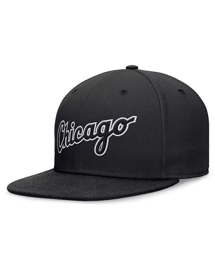 

Мужская черная приталенная шляпа Chicago White Sox Evergreen Performance Nike, черный