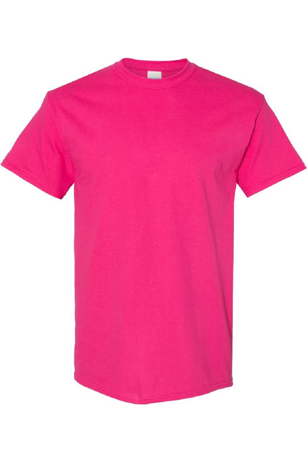 

Футболка Gildan Mens из плотного хлопка с короткими рукавами, цвет heliconia