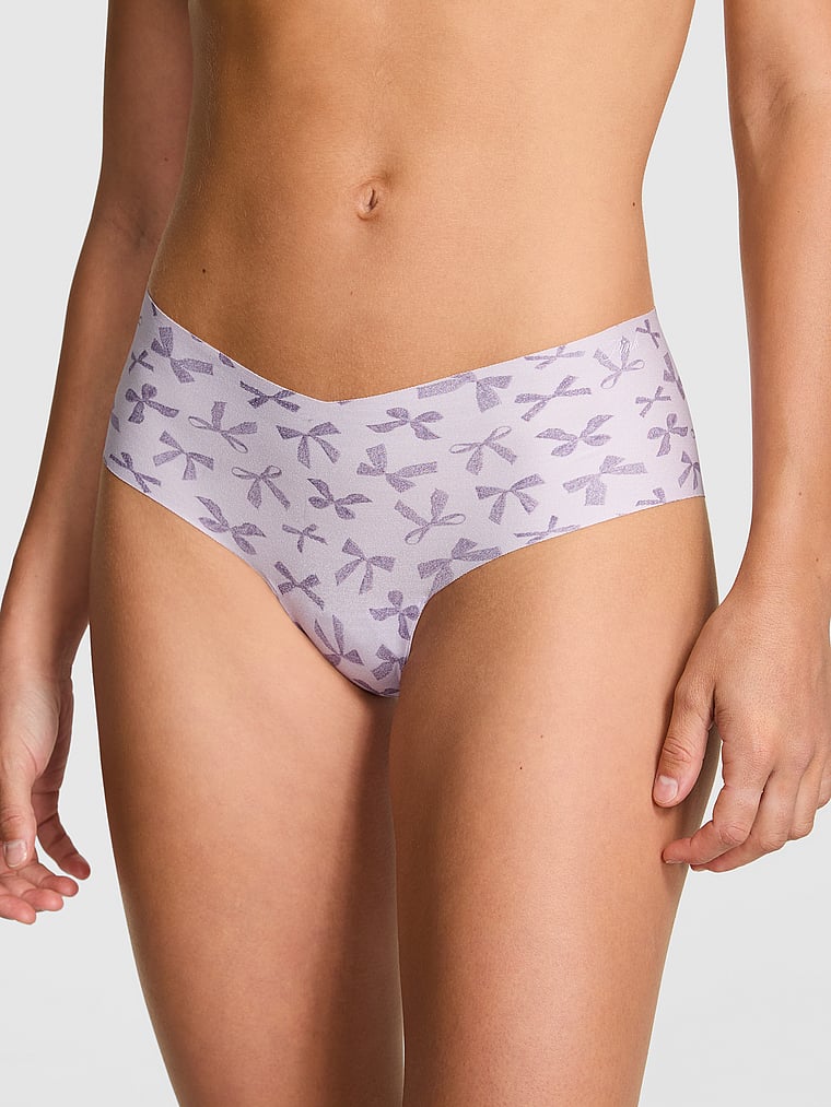 

Непоказные нахальные трусики Pink, smooth purple whisper lace bow print
