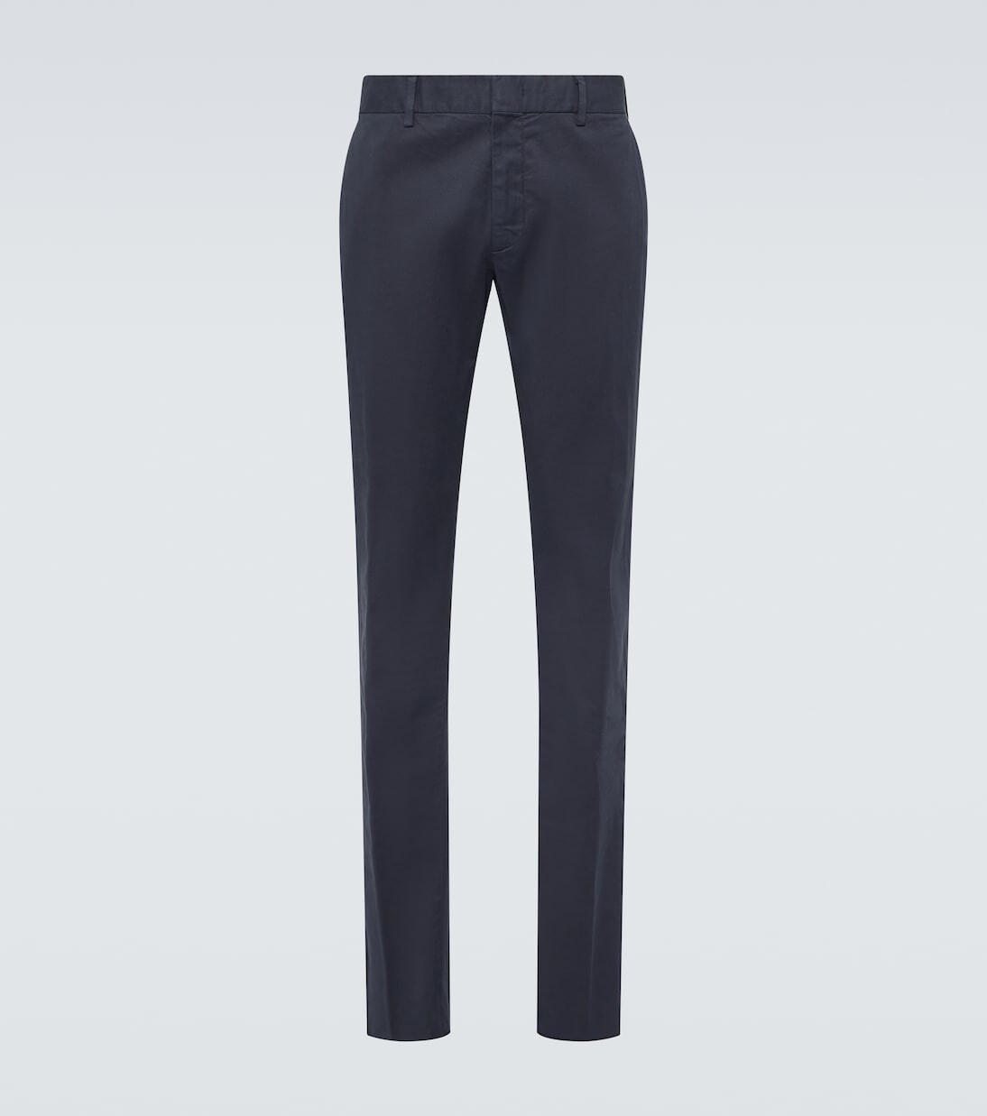 

Чиносы из смесового хлопка Zegna, синий
