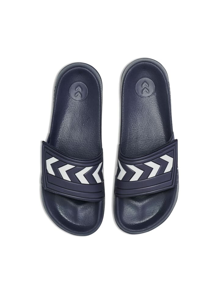 Тапочки Hummel Badelatschen Larsen Erwachsene, цвет dress blue/white