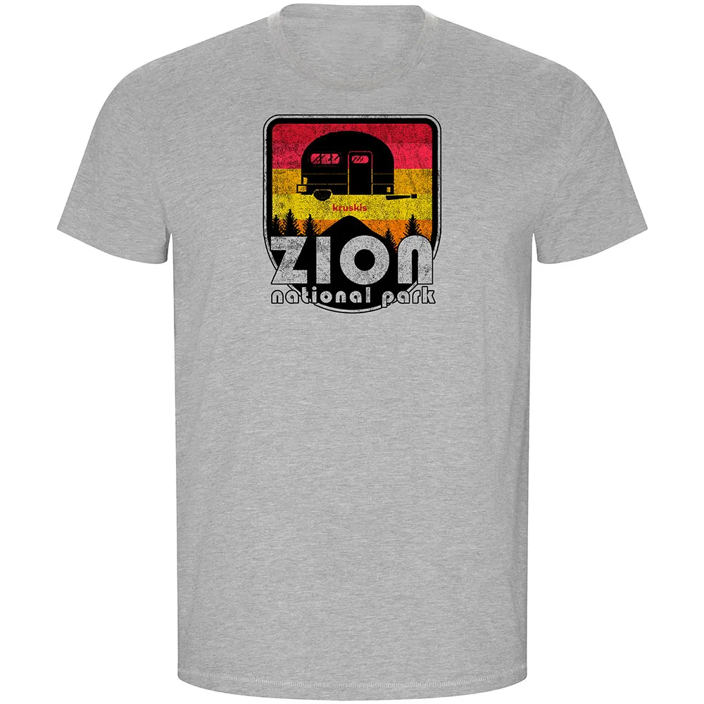 

Футболка с коротким рукавом Kruskis Zion ECO, серый