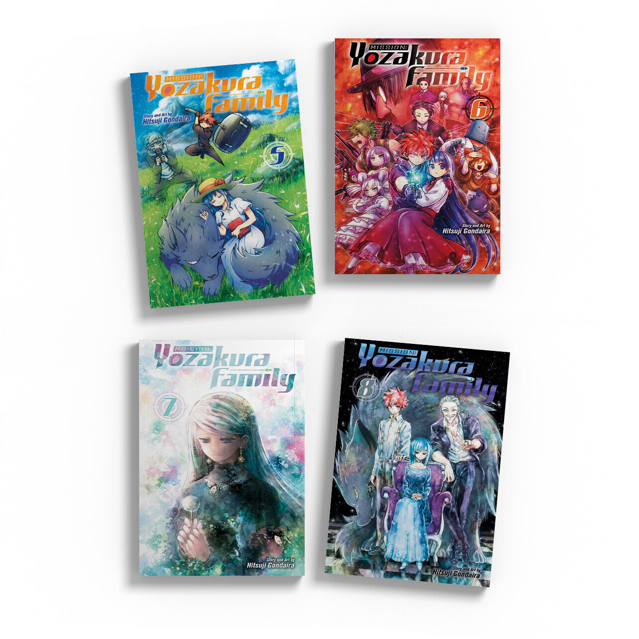 

Манга Mission: Yozakura Family Manga (5-8) Bundle