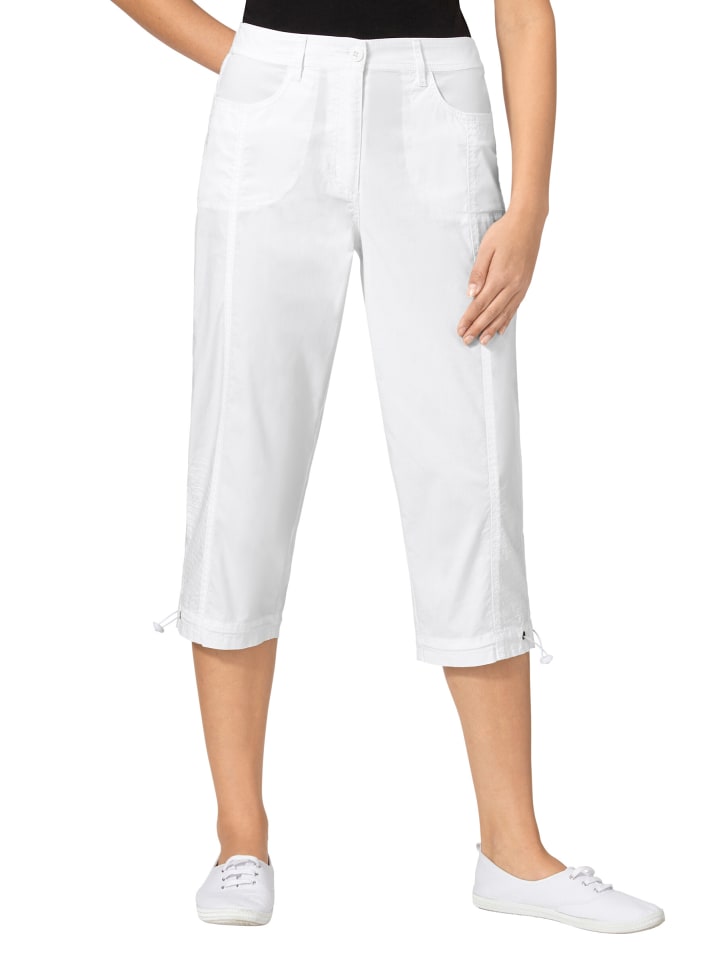 

WITT WEIDEN Белые брюки-капри