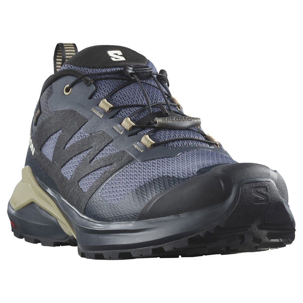 Кроссовки Salomon X-Adventure Goretex trail, серый — фото 4