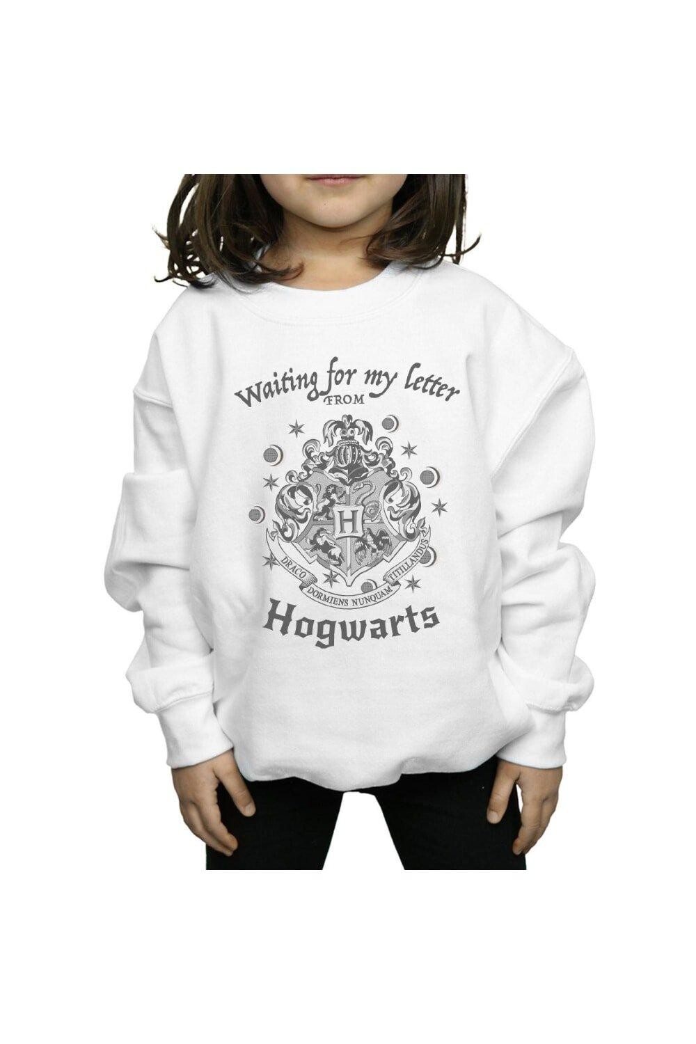 Толстовка «Хогвартс в ожидании моего письма» Harry Potter, белый — фото 3