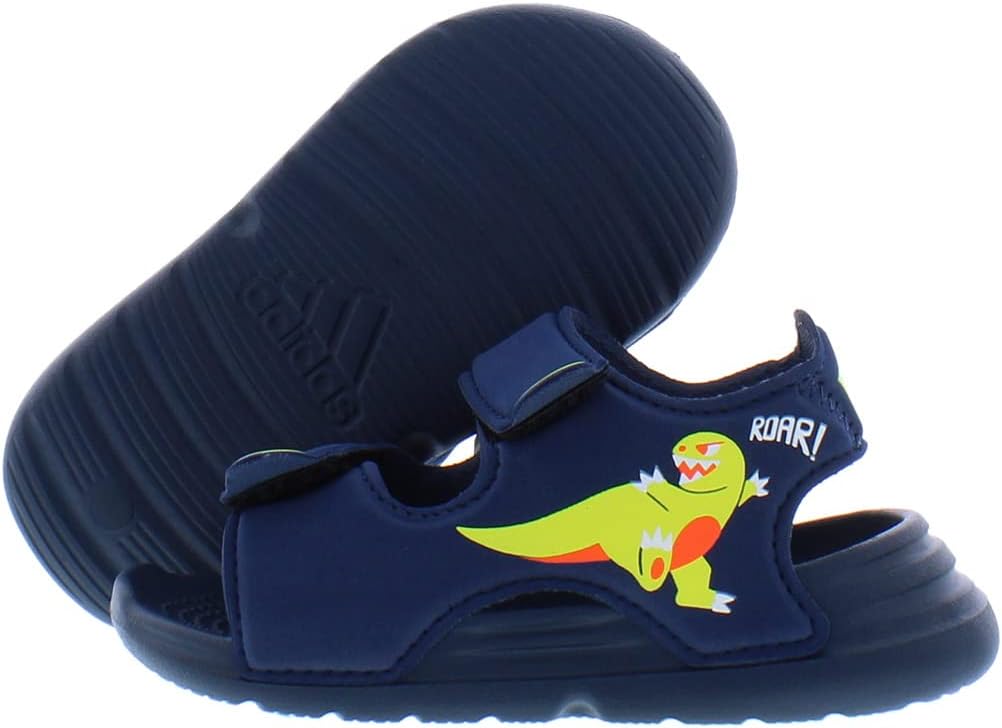 Шлепанцы Adidas Adilette Comfort для мальчиков, темно-синий