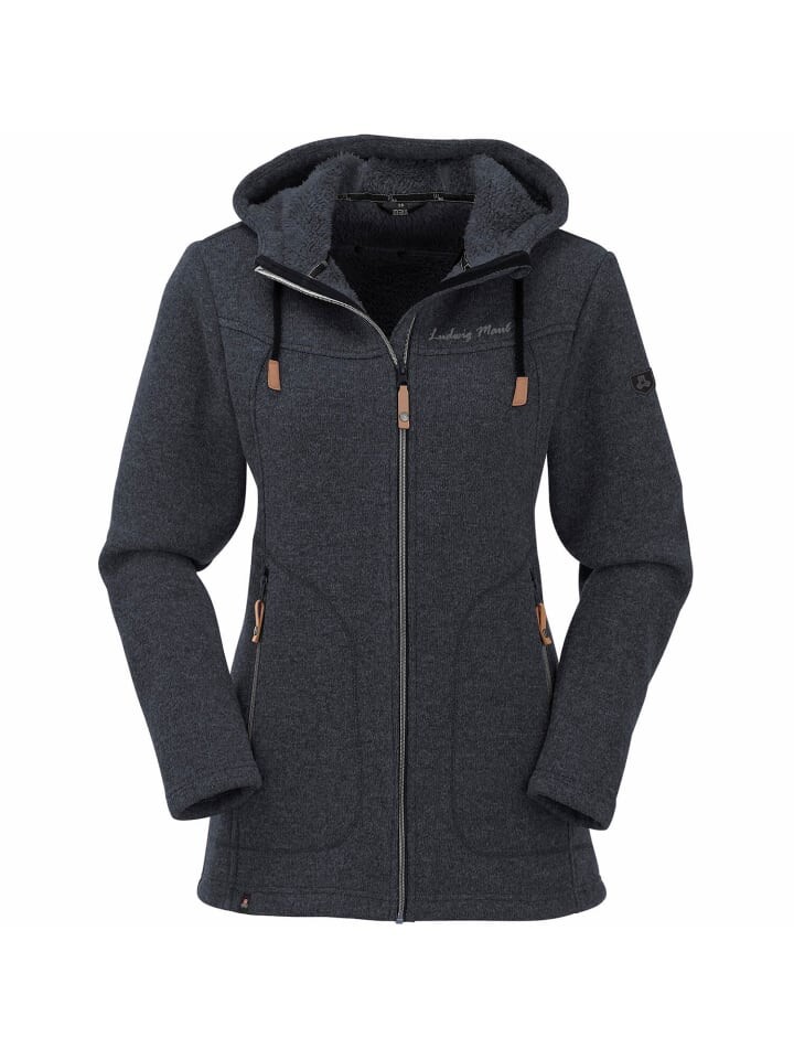 

Спортивные и уличные брюки Maul Sport Polar-Strickfleecejacke Wilde Kaiserin, черный
