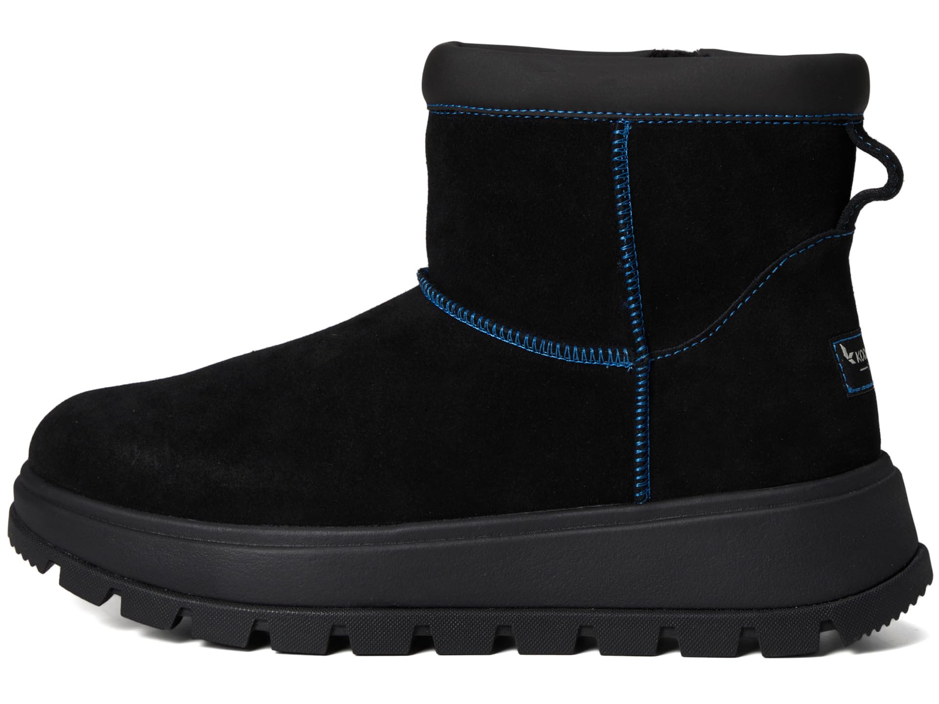 Женские ботинки Koolaburra by UGG Koola Mini Hybrid замшевые водонепроницаемые, черный — фото 4