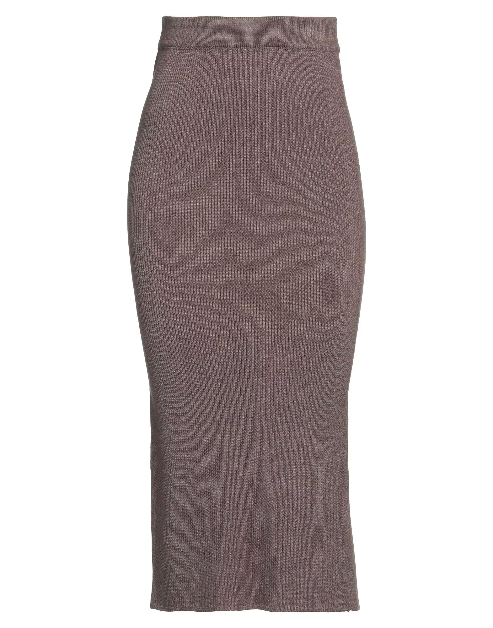 

Юбка миди A Paper Kid, коричневый