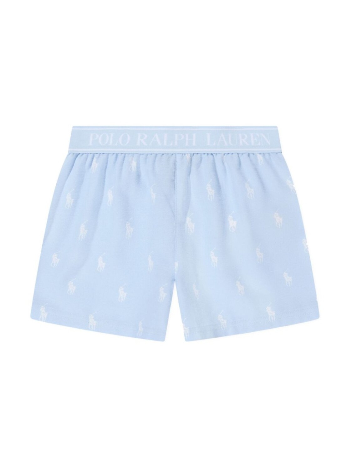 Пижамный комплект с логотипом POLO RALPH LAUREN KIDS, белый — фото 4
