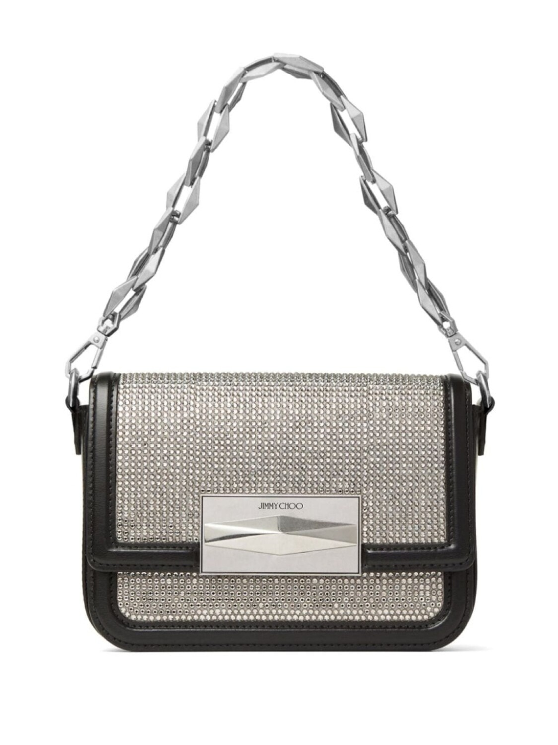

Сумка через плечо Jimmy Choo Diamond с кристаллами, черный