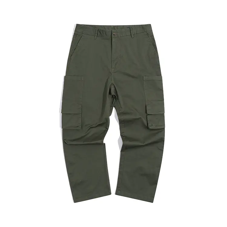 

Evergreen Collection Брюки карго без давления Осень Unisex Teenie Weenie Мужские [Устойчивые к разрыву] Светло-оливковый зеленый