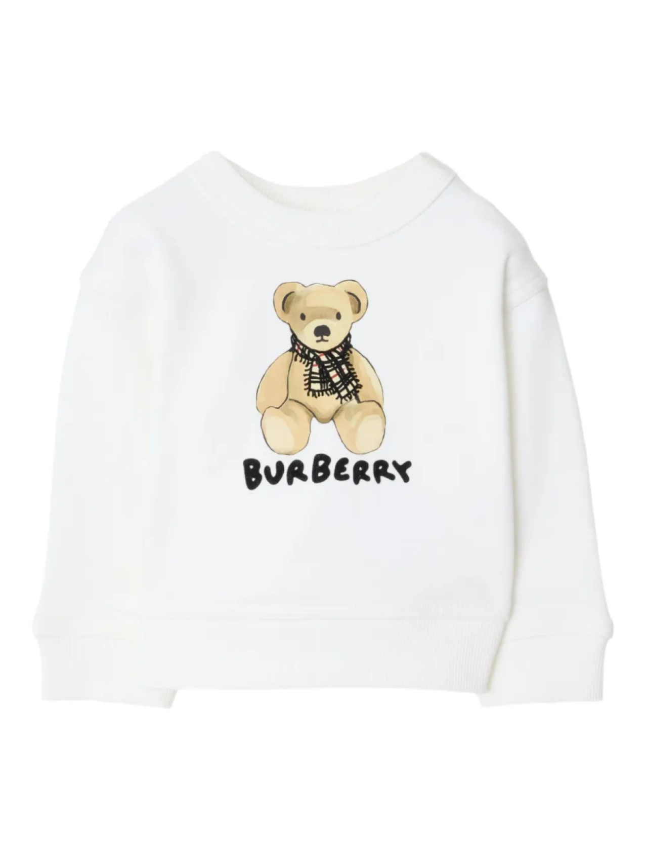 

Толстовка Burberry Kids Thomas Bear, белый