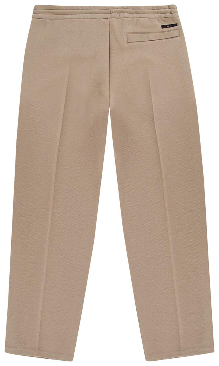 Спортивные штаны Nike Sportswear Tech Fleece Reimagined Loose Fit Open Hem Sweatpants 'Khaki', загар — фото 2