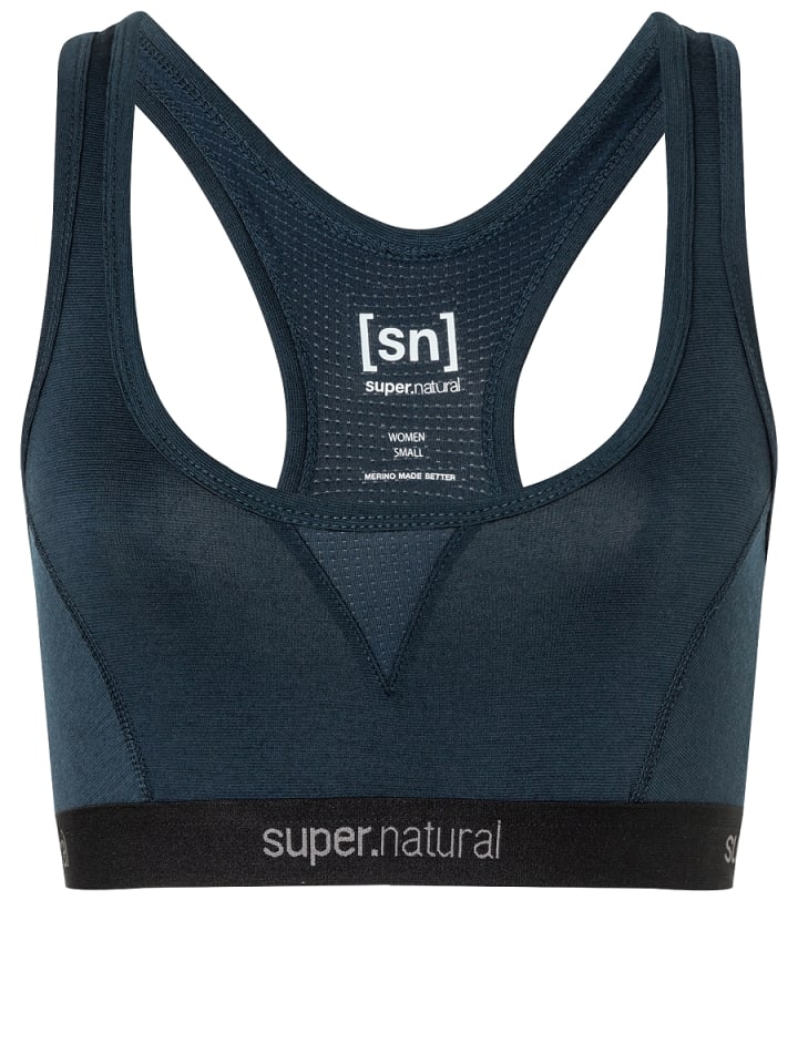 

Бюстгальтер Merino W TUNDRA220 SEMPLICE BRA синего цвета super.natural