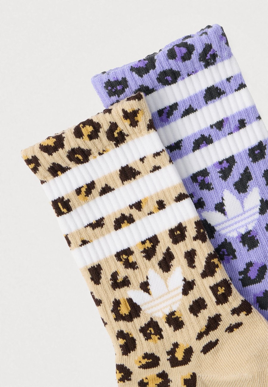 Носки Adidas Originals DISNEY X CHEETAH GIRLS 2 PACK, Stone Khaki/Light Purple/Beige — фото 2
