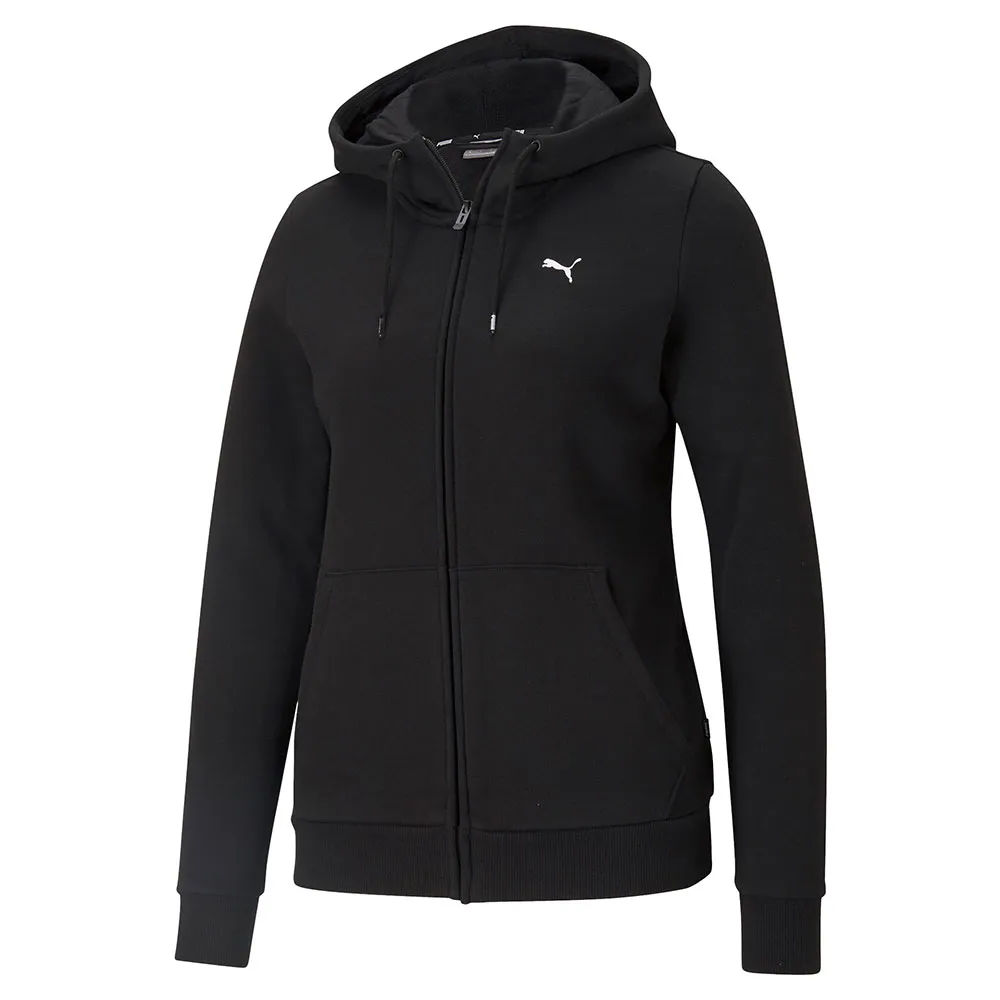

Толстовка Puma Small Logo full zip, черный