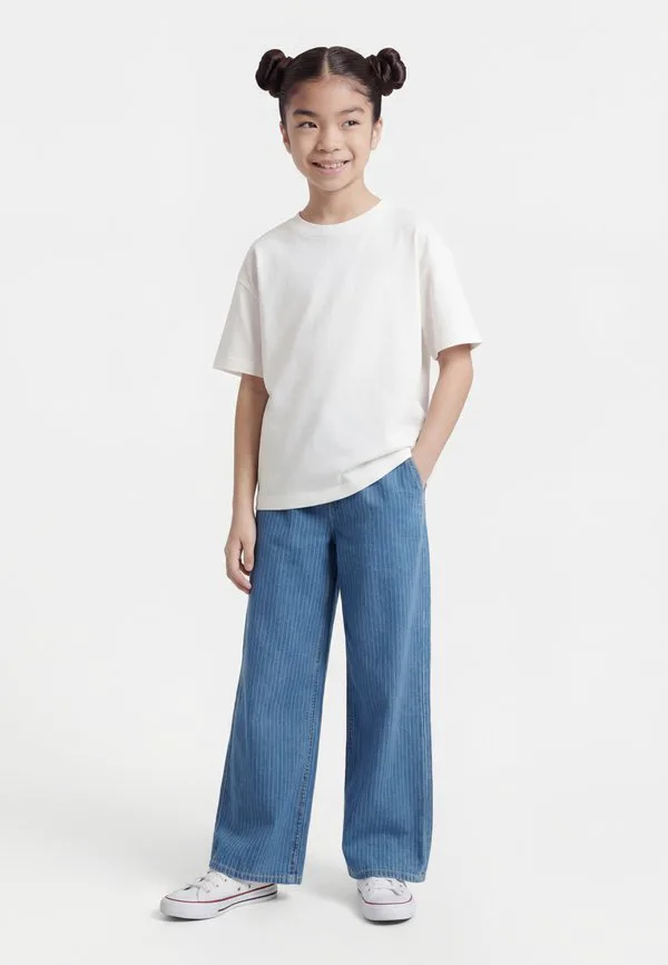 Широкие брюки kogyasmin, джинсы свободного кроя Only Girls, Medium Blue Denim