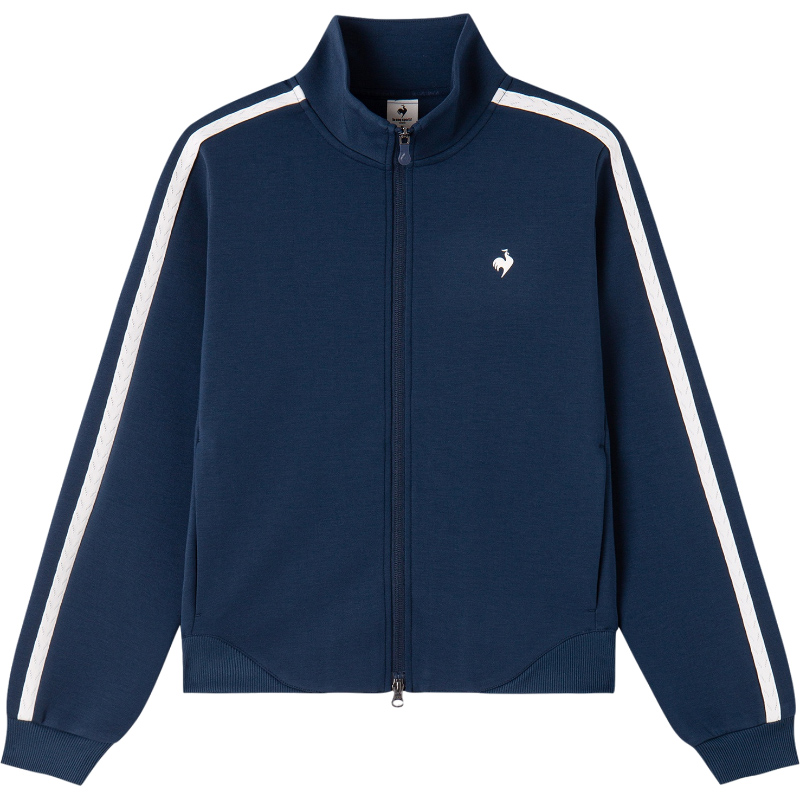 

Куртки женские с воротником стойкой, умеренные, прочие Le Coq Sportif, темно-синий