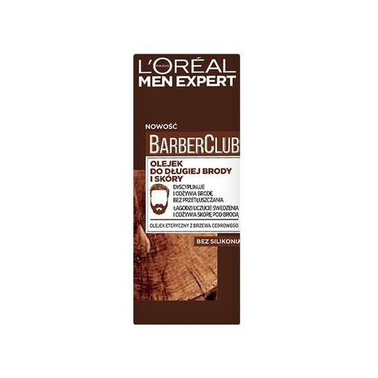 

Масло для длинной бороды и кожи, 30 мл L'oreal Paris, Men Expert Barber Club, L'oréal Paris