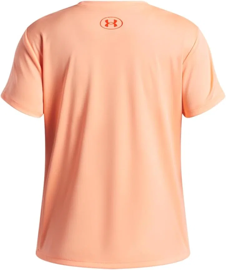 Футболка детская Under Armour Tech Big Logo, Flare Orange / Earthen Orange — фото 2