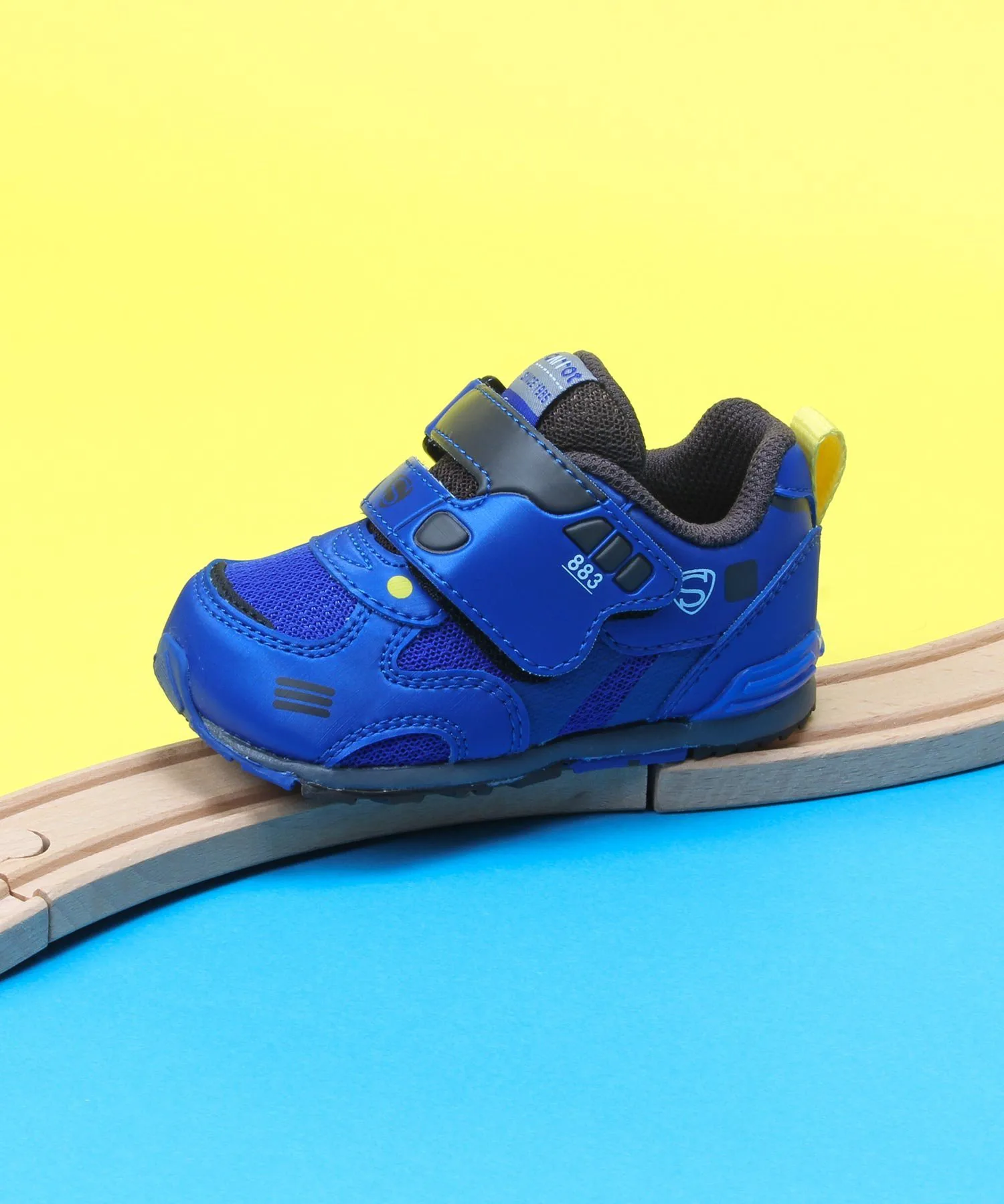 Детские кроссовки CR 40JR, коллаборация JR Express Carrot, Sonic Blue