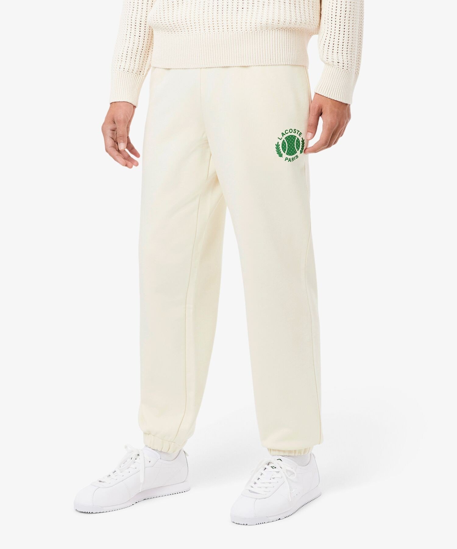 Спортивные штаны с логотипом Heritage Tennis LACOSTE, Off white