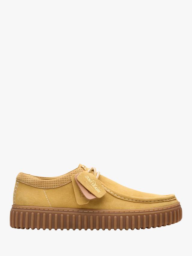 

Замшевые мокасины torhill lo Clarks, цвет Golden Tan