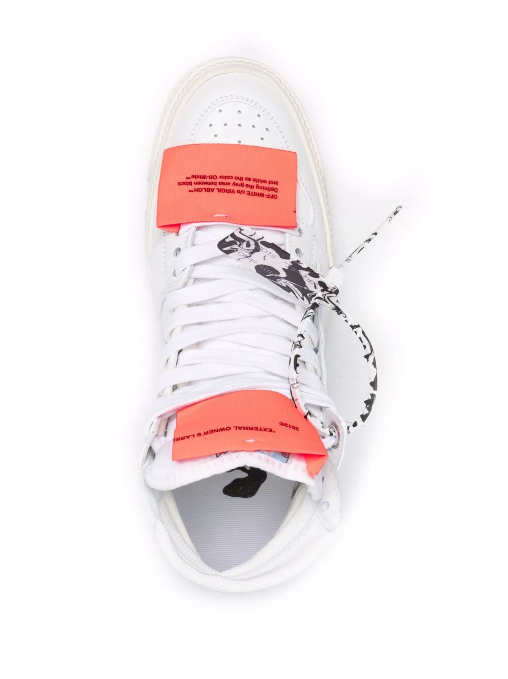 Кроссовки Off-Court 3.0 на шнуровке Off-White, белый — фото 4