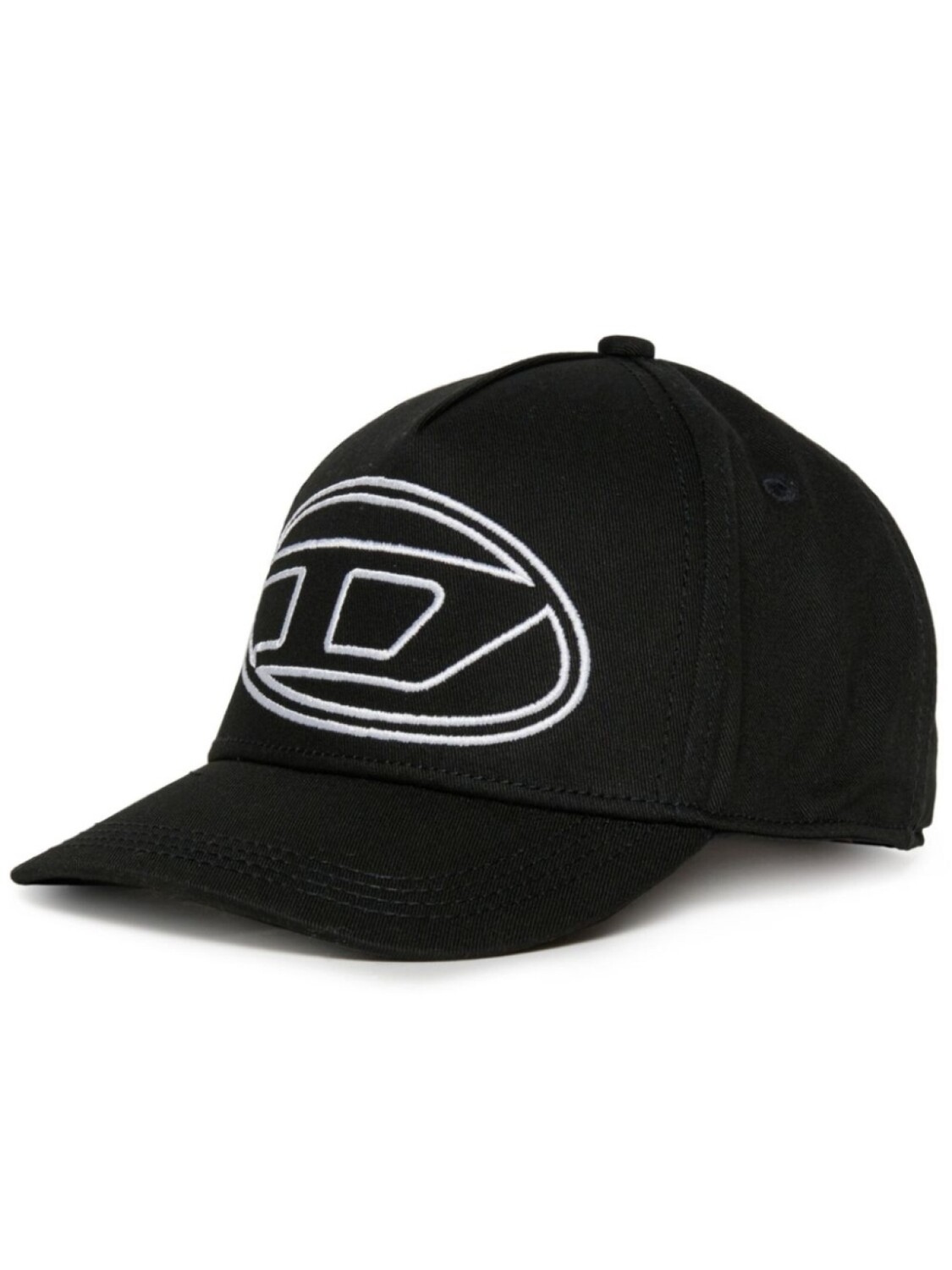 

Кепка с вышитым логотипом Diesel Kids, черный