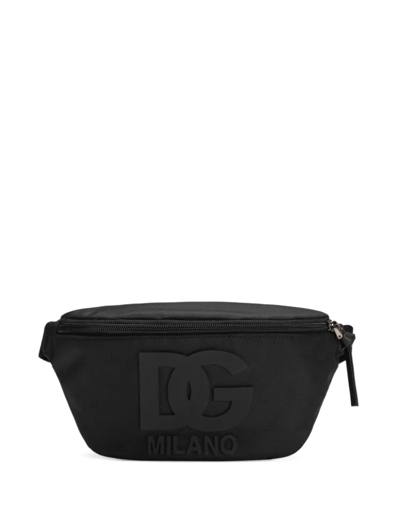 

Поясная сумка с тисненым логотипом Dolce & Gabbana Kids, черный