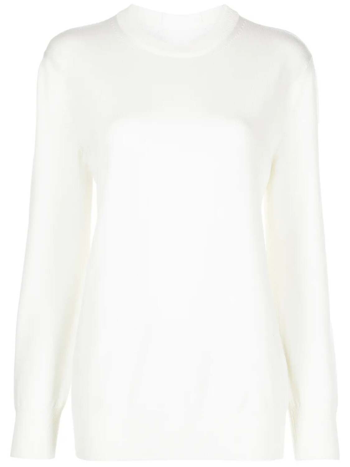 

Jil Sander свитер из шерсти мериноса с круглым вырезом, зеленый