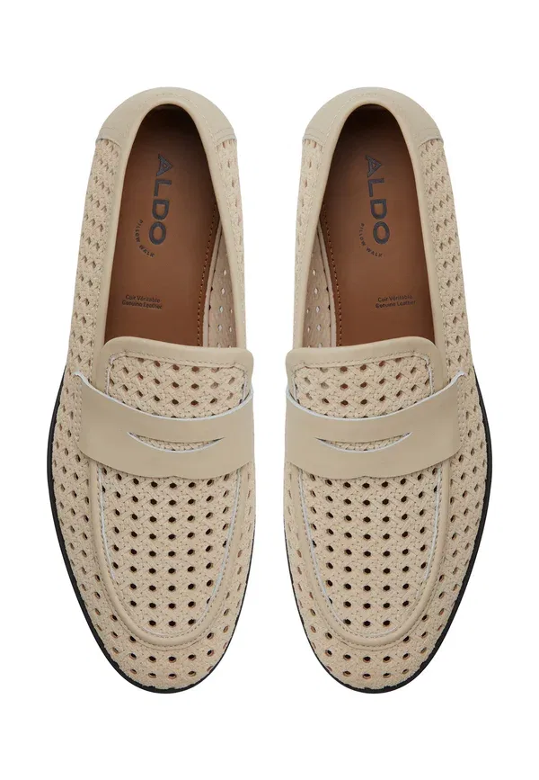 Лоферы mescal slip ons Aldo, кремовый — фото 4