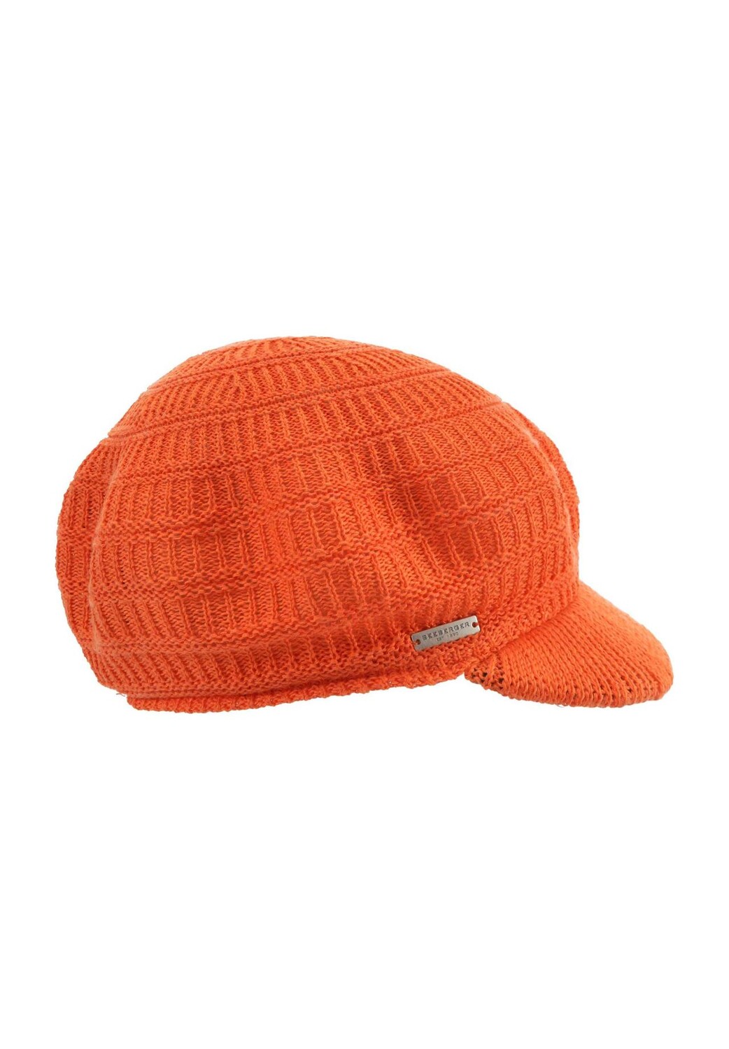 

Кепка Newsboy из микса льна с полосатой структурой 55434-0 SEEBERGER, цвет Hummer