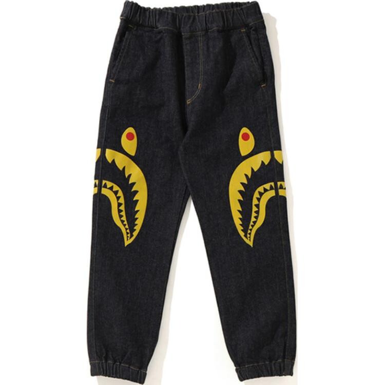 

Детские джинсы A Bathing Ape, темно-синий