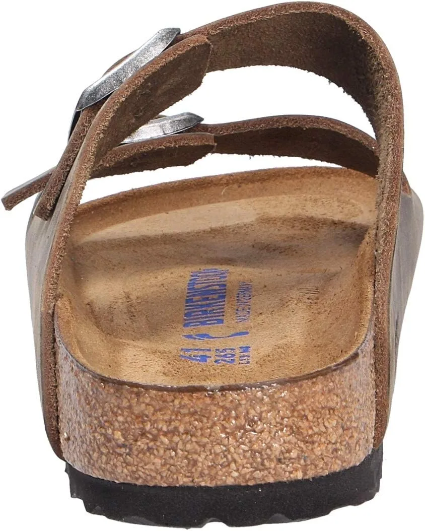 Шлепанцы Birkenstock 51061 Adult Arizona, унисекс, сабо и туфли-лодочки Birko-Flor (обычные), зеленый — фото 3