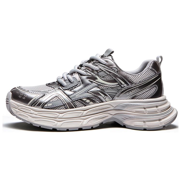 

Мужские серебристые кроссовки Yi Chunky CAMEL, Silver Gray