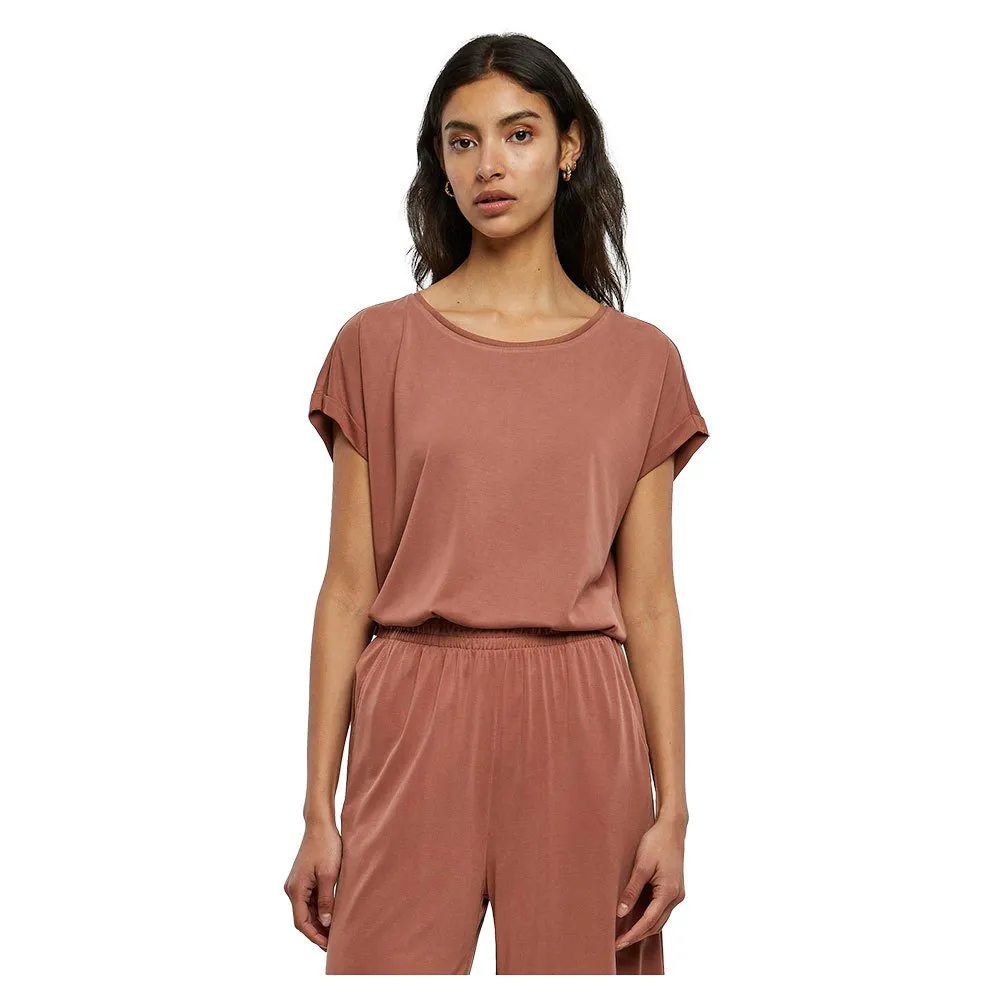 

Футболка Urban Classics Modal Extended Shoulder, коричневый