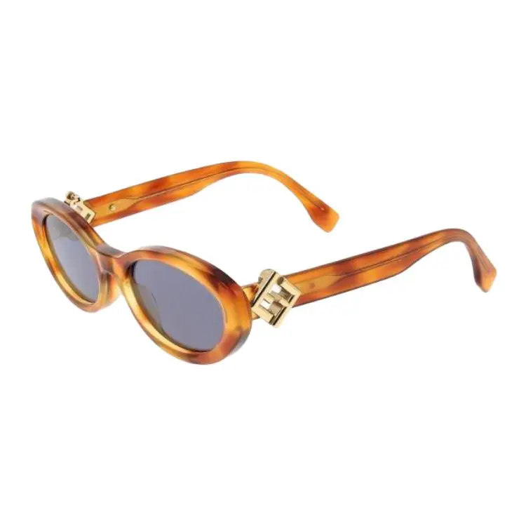 

Солнцезащитные очки овальной формы Eyewear Oval Frame FENDI, оранжевый