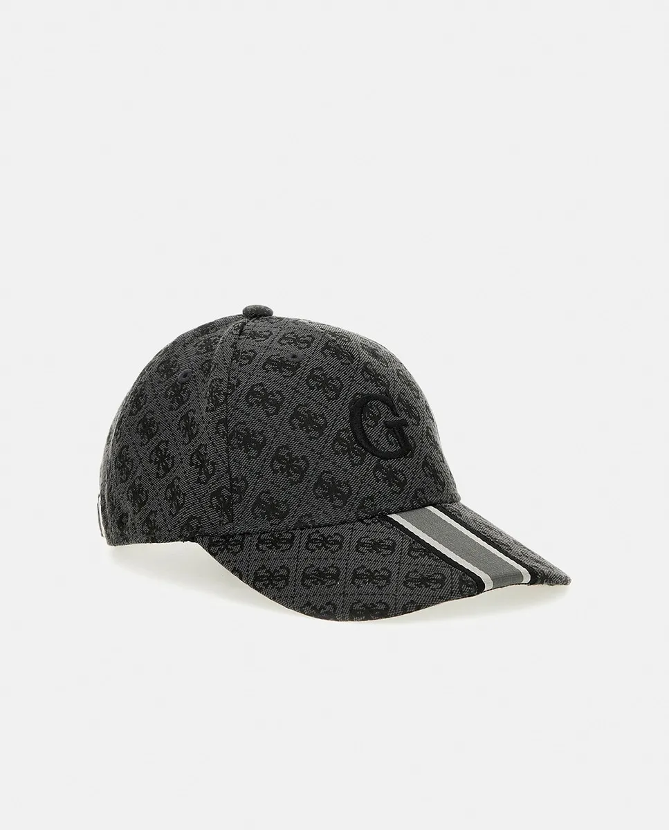 

Кепка мужская модель London jacquard Guess, серый