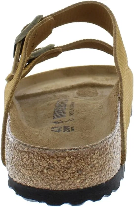 Сандалии с овчиной Birkenstock, Corduroy Cork Brown-brown — фото 4