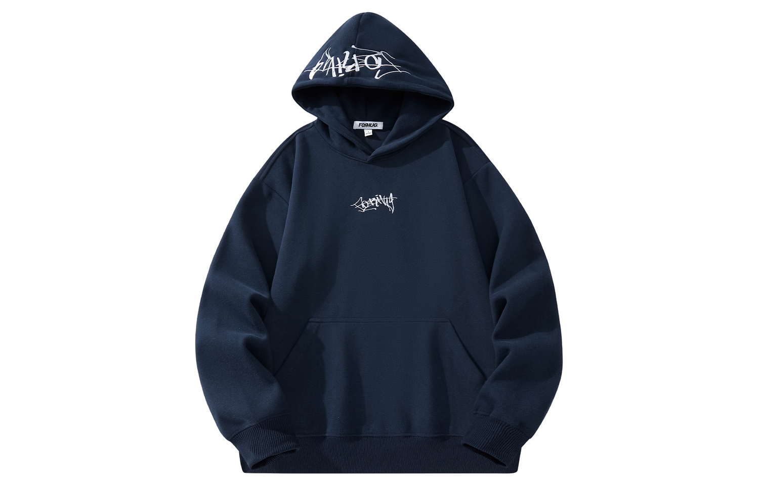 

Толстовка Unisex Hooded Moderate Regular FORHUG, темно-синий