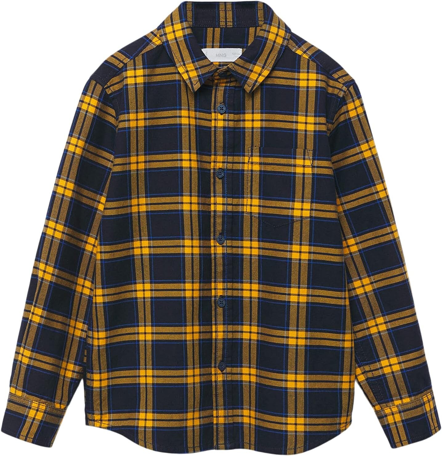 

Рубашка Mango Marc Shirt, цвет Medium Yellow