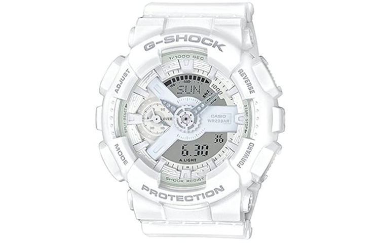 

Женские белые часы GMA-S110CM-7A1 CASIO