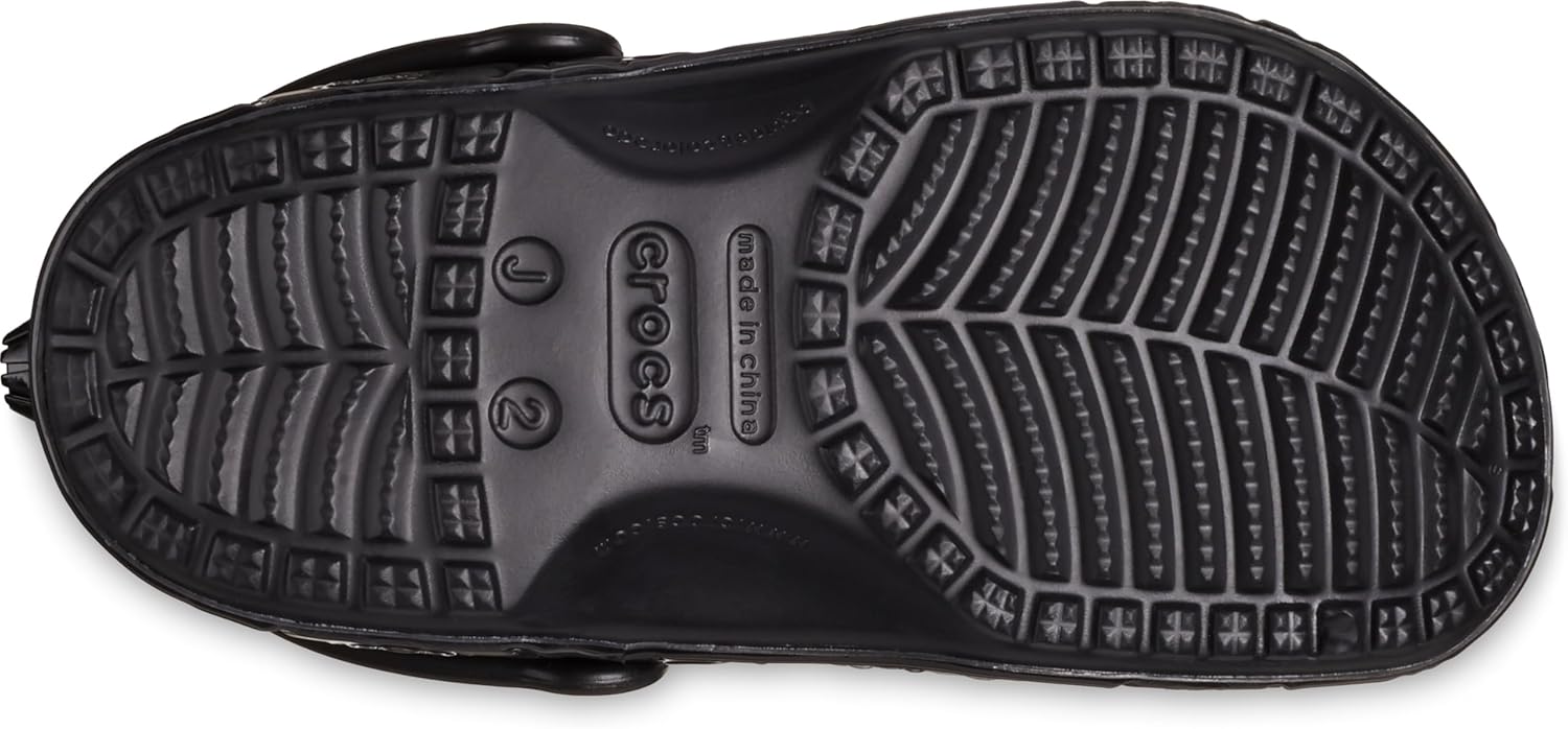 Сабо Унисекс для детей Batman Batmobile Классические клооги Crocs, черный — фото 3