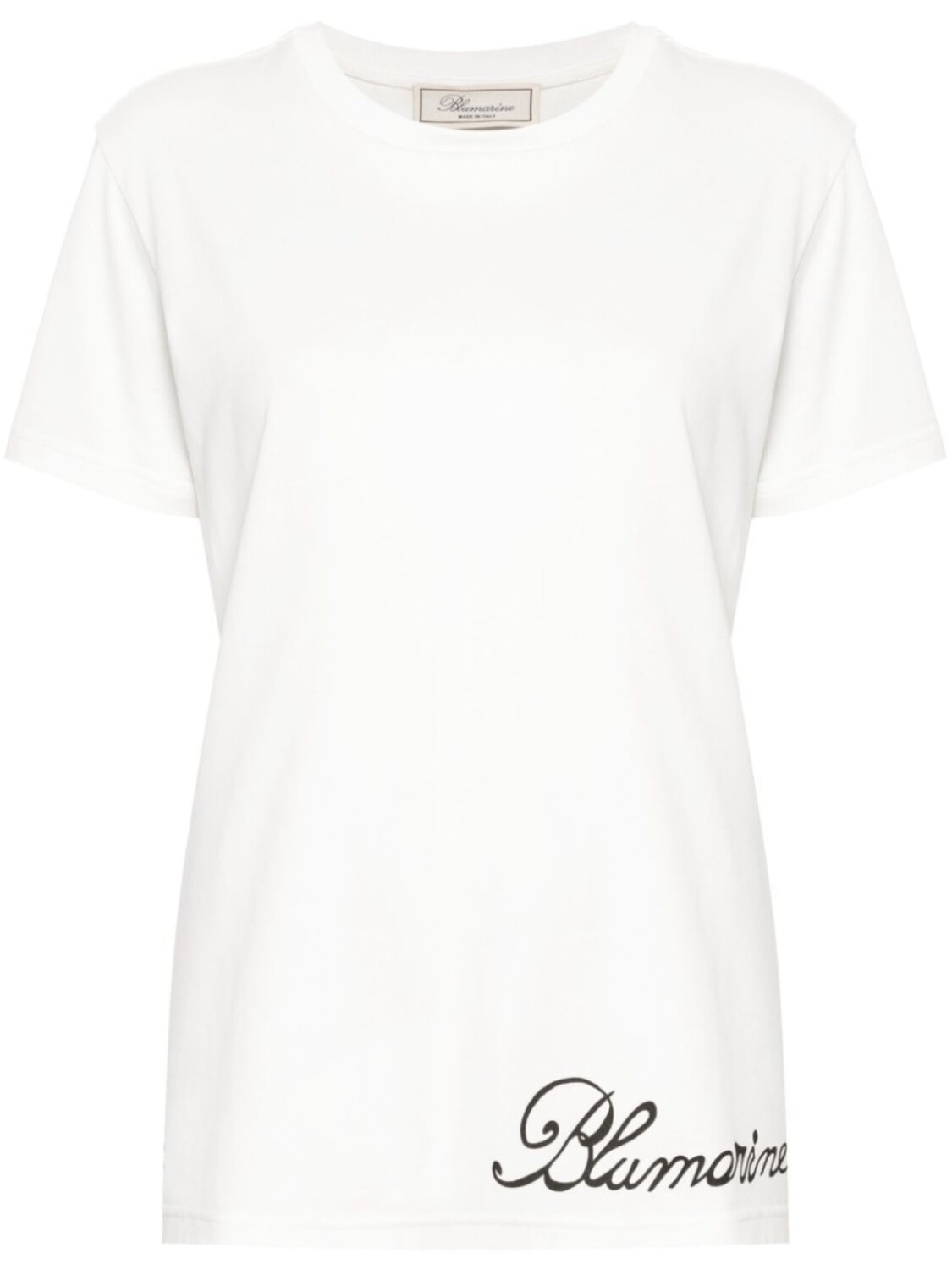 

Blumarine футболка с логотипом, белый
