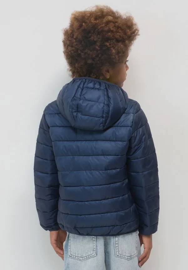 Утепленная зимняя куртка с капюшоном Calliope, Blu Navy — фото 3