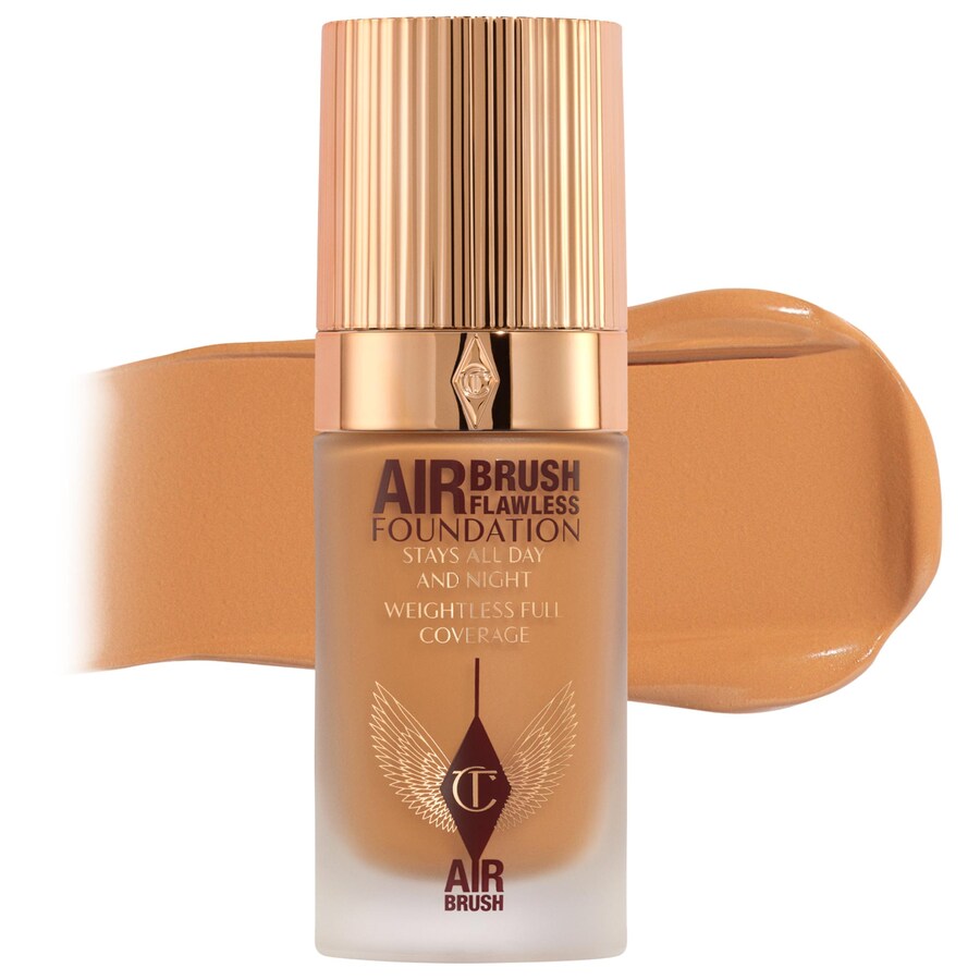 

Безупречная матирующая тональная основа Airbrush Flawless Blurring & Matte Full Coverage Foundation Charlotte Tilbury, 1 oz/30 mL, 10 Warm